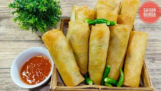 LUMPIA TELUR GULUNG ENAK BANGET... PANTAS VIRAL!