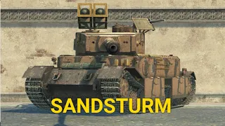 TIGER P В НОВОМ ЛЕГЕНДАРНОМ КАМУФЛЯЖЕ SANDSTURM ИЛИ ТИГР 1 | TANKS BLITZ СТРИМ