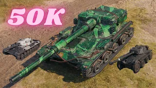 50K Spot Damage with Manticore,T-100 LT,Panhard EBR 105   World of Tanks  ,WOT Scout Mix No.1