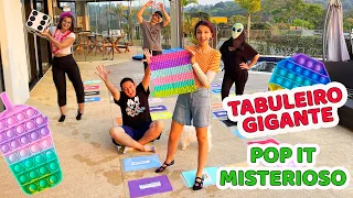 TABULEIRO GIGANTE DE FIDGET TOYS POP IT MISTERIOSO | Luluca