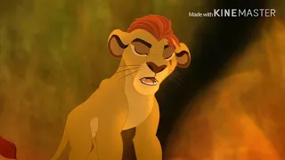 The Lion Guard||Battle For The Pridelands||Kion Gets a scar~Ushari Death and Scar’s Defeat