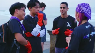 KAPX Group: Beach Cleanup in Bali with 4Ocean