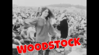 WOODSTOCK MUSIC AND ART FAIR   BETHEL, NEW YORK  AUGUST 15-18, 1969  NEWS FOOTAGE XD46534