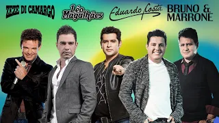 Léo Magalhães, Eduardo Costa, Zezé Di Camargo, Bruno e Marrone - Melhores Musicas Sertanejo