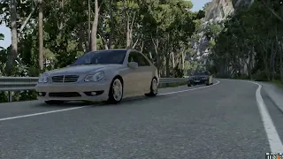 BMW E46 M3 VS MERCEDES-BENZ W203 C32 AMG (BeamNG.Drive)