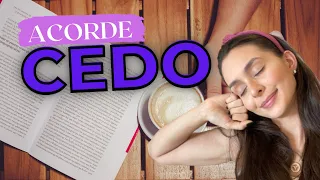 Como acordar cedo para estudar mais