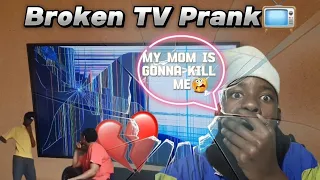 Broken TV Prank on African Parents😱🤣(MUST WATCH!!!!)