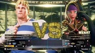 SFV Champion Edition 🔥 ZonkMuscle (CODY) Vs NeonV (MENAT) 🔥 Online Match's 02-08-2023