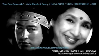 R.D. Burman | Asha Bhosle & Danny | Sun Sun Qasam Se | KAALA SONA (1975) | Vinyl Rip