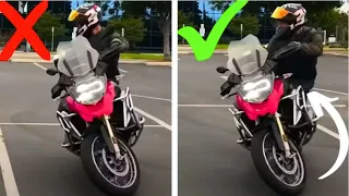 How To EASILY U-Turn Any Motorcycle