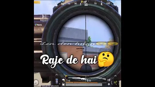 Mere Bebe nu pasadh 🤔 Pubg mobile sniping Short video #Shorts