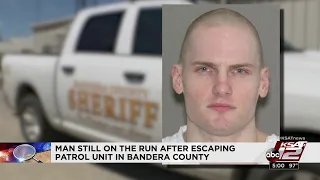 Bandera County escapee remains on the run