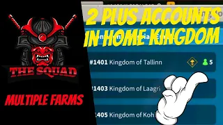 Multiple Farms in Home Kingdom - Rise of Kingdoms