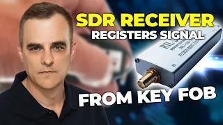 Master Occupytheweb shows an SDR Receiver registering a signal from key fob