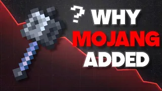 WHY MOJANG ADDED MACE IN MINECRAFT 😮