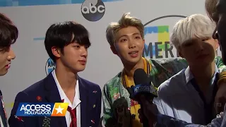 Access Hollywood: BTS On Their Epic AMAs Performance & How The BTS Army Supports Them