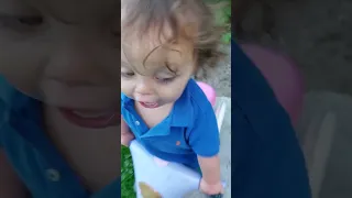 Playing outside