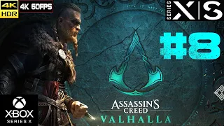 Assassin’s Creed Valhalla [4k 60fps HDR] (Xbox Series X) #8 - Дедушка Викинг в Вальхалле)