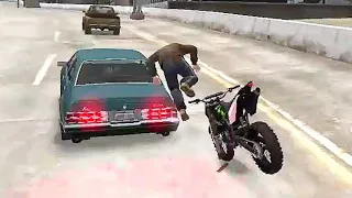 Brutal Motorcycle Crashes Ragdolls - GTA IV (Euphoria Physics) Ep.14