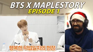 Let's go! - EP.01 - The MapleStory Originals | MapleStory X BTS | Once Upon a Time| Reaction