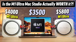 Mac Studio vs 16" MacBook Pro - M1 Ultra vs M1 Max!