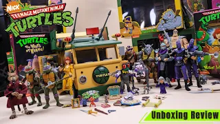 NECA Toys TMNT Cartoon Series Action Figures Collection Unboxing Review