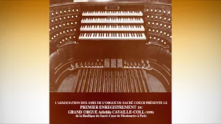 Daniel Roth at the magnificent Cavaillé-Coll organ of Sacré-Cœur de Montmartre in Paris