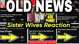SISTER WIVES REACTION to OLD NEWS that is JUST NOW SURFACING as 'BREAKING NEWS' 🤣