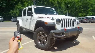 2020 Jeep Gladiator Rubicon: Start Up, Walkaround, Test Drive and Review