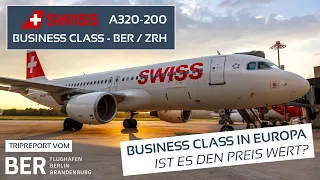 SWISS Business Class A320-200 nach Zürich | Tripreport BER - ZRH