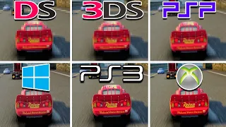 Cars 2 (2011) NDS vs 3DS vs PSP vs PC vs PS3 vs XBOX 360 (Which One is Better?)