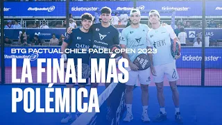 La final más polémica de World Padel Tour | BTG Pactual Chile Open 2023