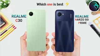 Realme C30 Vs Realme Narzo 50i Prime