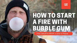 How Bubble Gum Can Save Your Life in a Survival Scenario: Survival Hack, Survival Fire, Bushcraft
