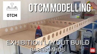 Building an OO Gauge Exhibition Layout Model Railway. Part 2- Baseboards