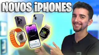 SAIU! Conheça os NOVOS iPhone 14, iPhone 14 PRO e APPLE WATCH SERIES 8! Resumo EVENTO APPLE!