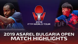 Quadri Arunai vs Zhao Zihao | 2019 ITTF Bulgaria Open Highlights (1/2)