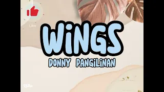 Wings- Donny Pangilinan(Lyrics) #donnypangilinan #donbelle #lyrics #wings