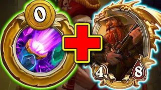 Turn 8 Golden Brann! | Hearthstone Battlegrounds