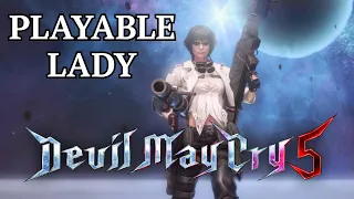 Playable Lady - Devil May Cry 5 (mod)