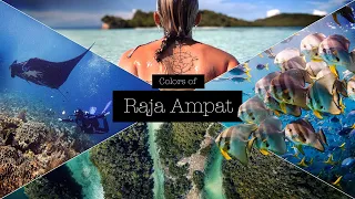 Colour of Raja Ampat - Raja Ampat above and under water 4K