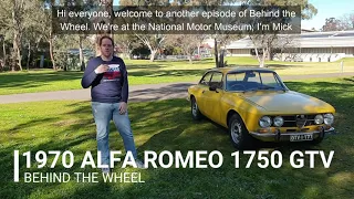 Behind the Wheel: 1970 Alfa Romeo 1750 GTV