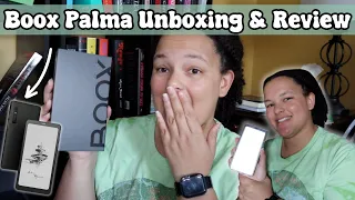 unboxing a phone sized ereader  boox palma unboxing and review