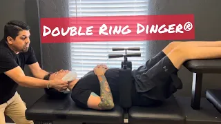 Young Truck Driver’s Double Ring Dinger® Fully Decompresses His Spine!