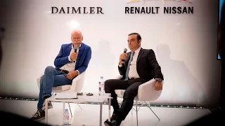 Daimler & Nissan Press Conference with Dr. Dieter Zetsche and Carlos Ghosn