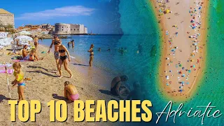 TOP 10 beaches in the Adriatic Sea, Croatia