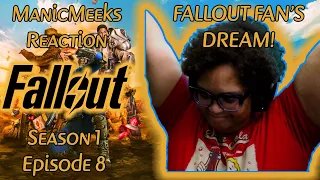 Fallout Season 1 Episode 8 Reaction! | ABSOLUTELY BLOWN AWAY! OH THE POSSIBILITIES! S2 HERE WE COME!