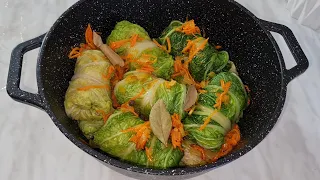 The most tender and delicious cabbage rolls from Chinese cabbage!