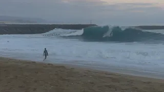 The Wedge, CA, Surf, 9/14/21 evening - Part 3