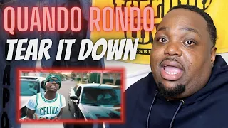 Quando Rondo - Tear It Down [Official Music Video] | Reaction Video
